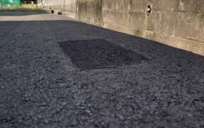 姫路市 道路凹み補修