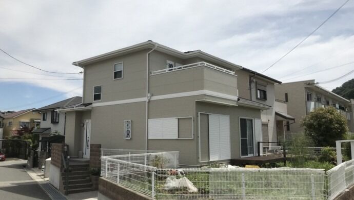 神戸市 K様邸 外壁塗装・屋根塗装工事